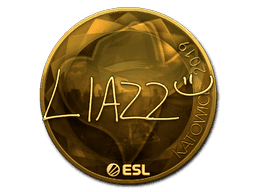 Liazz (Gold) CS2 Sticker