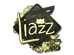 Liazz (Gold) CS2 Sticker