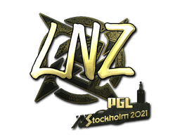LNZ (Gold) CS2 Sticker