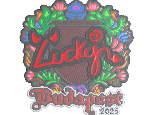 Lucky (Embroidered) CS2 Sticker