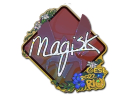 Magisk (Glitter) CS2 Sticker