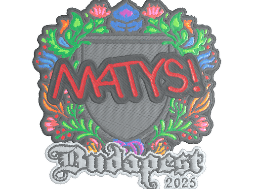 MATYS (Embroidered) CS2 Sticker