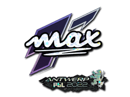 max (Glitter) CS2 Sticker