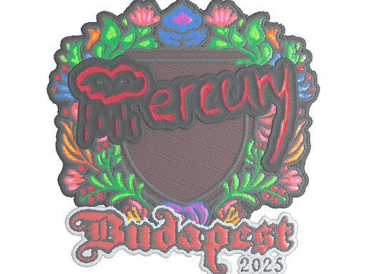 Mercury (Embroidered) CS2 Sticker