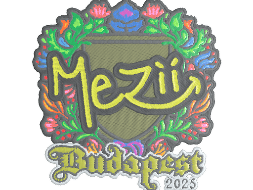 mezii (Embroidered) CS2 Sticker