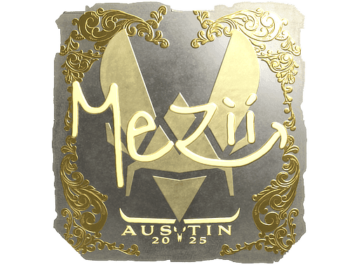 mezii (Gold) CS2 Sticker