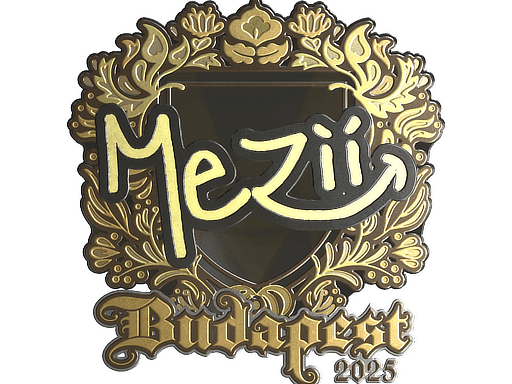 mezii (Gold) CS2 Sticker