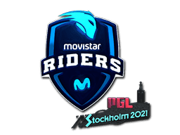 Movistar Riders (Foil) CS2 Sticker