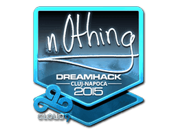 n0thing (Foil) CS2 Sticker