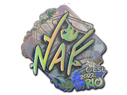 NAF (Holo) CS2 Sticker