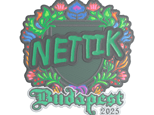 nettik (Embroidered) CS2 Sticker