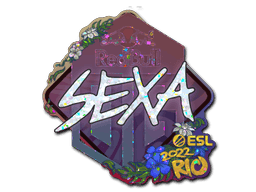 nexa (Glitter) CS2 Sticker