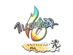 nicoodoz (Holo) CS2 Sticker