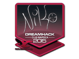 NiKo CS2 Sticker