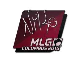 NiKo CS2 Sticker