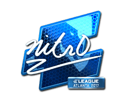 nitr0 (Foil) CS2 Sticker