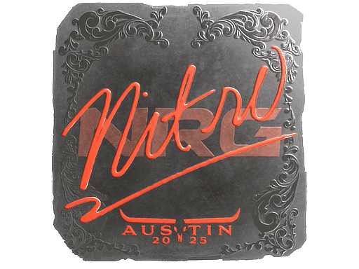 nitr0 (Foil) CS2 Sticker
