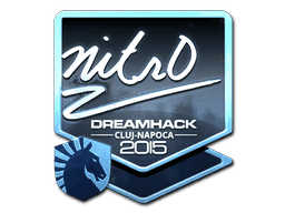 nitr0 (Foil) CS2 Sticker