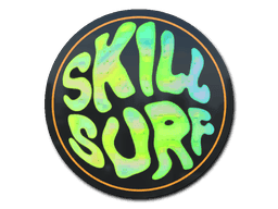 Ocean Sunset Skill Surf (Holo) CS2 Sticker