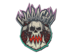 Ork Waaagh! CS2 Sticker