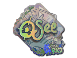 oSee (Holo) CS2 Sticker