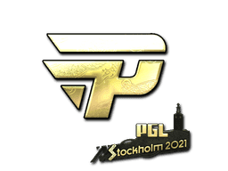 paiN Gaming (Gold) CS2 Sticker