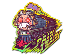 Pain Train (Holo) CS2 Sticker