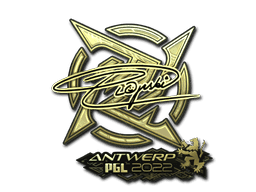 Plopski (Gold) CS2 Sticker