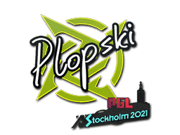 Plopski CS2 Sticker