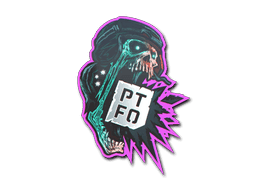 PTFO CS2 Sticker