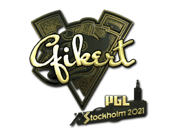 Qikert (Gold) CS2 Sticker