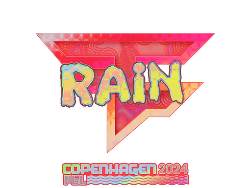 rain (Holo) CS2 Sticker