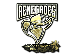 Renegades (Gold) CS2 Sticker