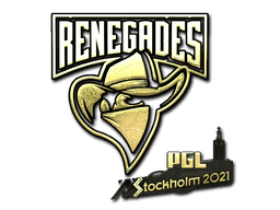 Renegades (Gold) CS2 Sticker