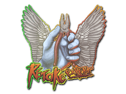 Retake Expert (Holo) CS2 Sticker