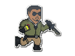 Retro Leet CS2 Sticker