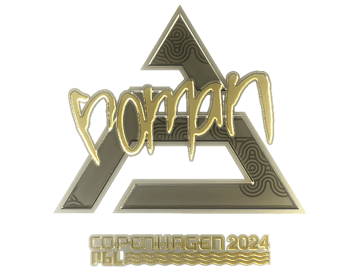 roman (Gold) CS2 Sticker