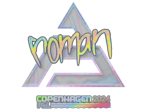 roman (Holo) CS2 Sticker