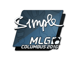 s1mple CS2 Sticker