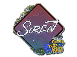 S1ren (Glitter) CS2 Sticker