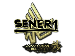 SENER1 (Gold) CS2 Sticker