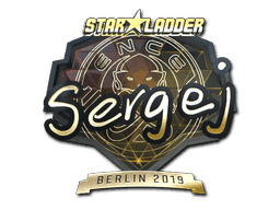 sergej (Gold) CS2 Sticker