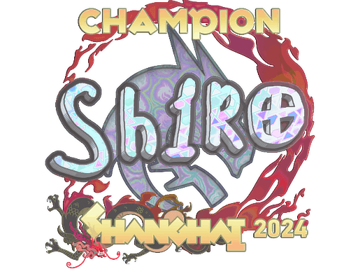 sh1ro (Holo, Champion) CS2 Sticker