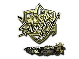 shalfey (Gold) CS2 Sticker