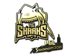 Sharks Esports (Gold) CS2 Sticker