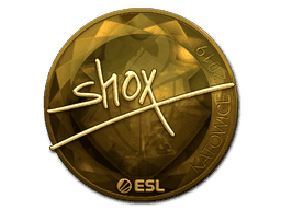 shox (Gold) CS2 Sticker
