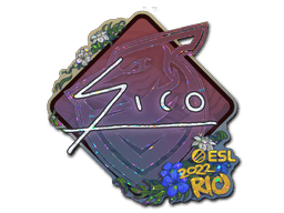 Sico (Glitter) CS2 Sticker