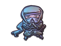 Silent Ninja (Foil) CS2 Sticker