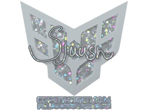 sjuush (Glitter) CS2 Sticker