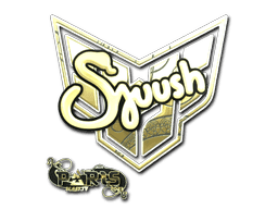 sjuush (Gold) CS2 Sticker